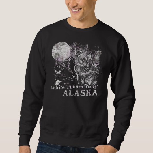 Alaska-Wolf Sweatshirt (Vorderseite)