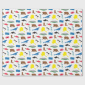 Alaska Wrapping Paper Geschenkpapier (Flach)