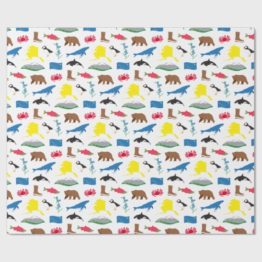 Alaska Wrapping Paper Geschenkpapier (Flach)