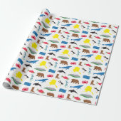 Alaska Wrapping Paper Geschenkpapier (Ungerollt)