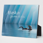Alaska-you-Otter sind hier Fotoplatte (Seite)