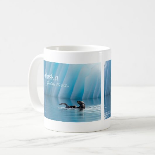 Alaska-you-Otter sind hier Kaffeetasse (Vorderseite Links)