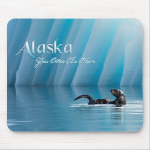 Alaska-you-Otter sind hier Mousepad