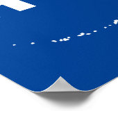 Alaska Zuhause weg vom Staat-Poster-Zeichen Poster (Ecke)