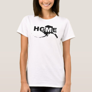 Alaska Zuhause weit weg vom Staat Lustiges T-Shirt