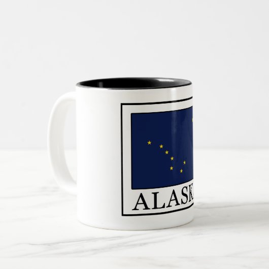 Alaska Zweifarbige Tasse (Vorderseite Links)