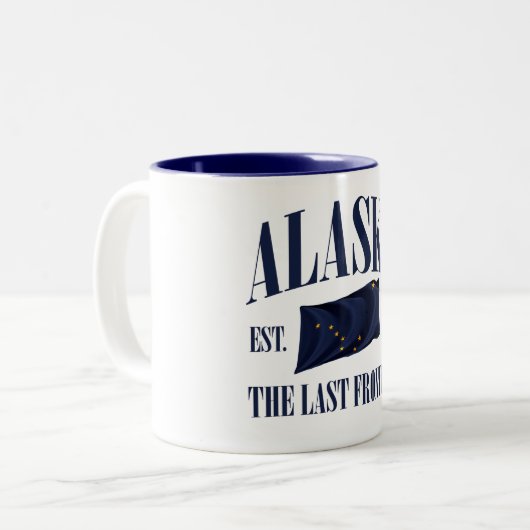 Alaska Zweifarbige Tasse (Vorderseite Links)