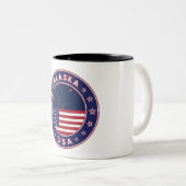 Alaska Zweifarbige Tasse (VorderseiteRechts)