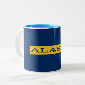 Alaska Zweifarbige Tasse (Vorderseite Links)