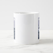 AlaskaCrab Boat Vintage Travel Poster Jumbo-Tasse (Vorderseite)