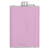 AlaskaIceberg Vintages Reise-Plakat Flachmann (Rückseite)