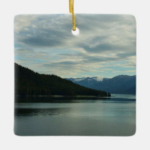 Alaskaküste II Schöne Naturfotografie Keramikornament