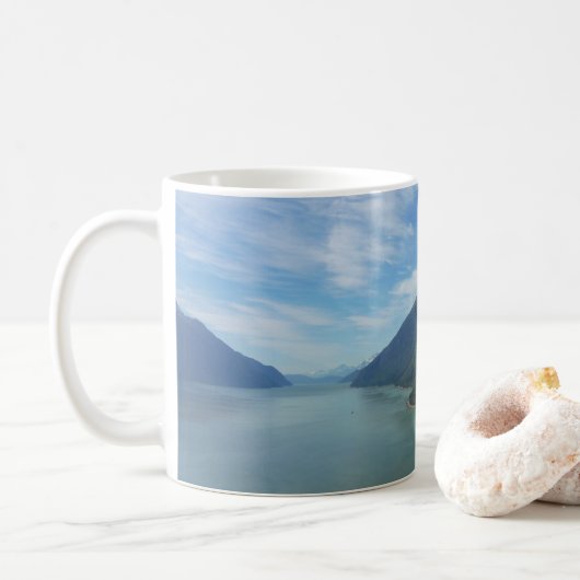 Alaskaküste III Kaffeetasse (Mit Donut)