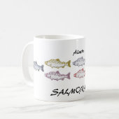 ALASKAlachsmann-KAFFEETASSE Kaffeetasse (Vorderseite Links)