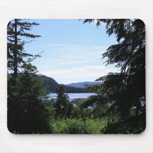 Alaskalandschaft Schöne Alaska-Fotografie Mousepad (Vorne)