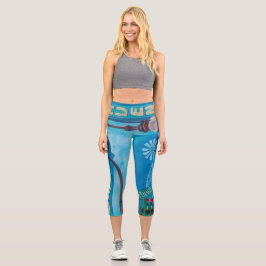 Alaskan 4. Ave. Marquee Capri Leggings