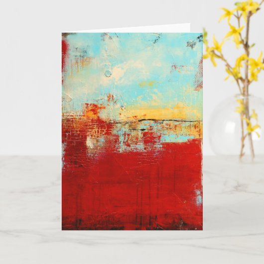 Alaskan Abstrakt Karte (Gelbe Blume)