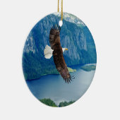 Alaskan-Adlerschmuck Keramik Ornament (Rechts)