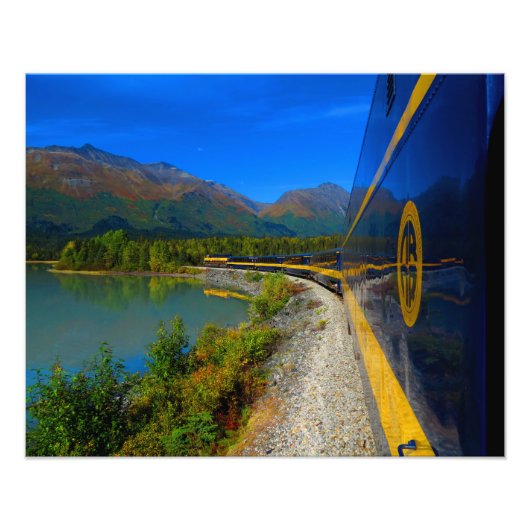 Alaskan Adventure - Landschaft #1 Foto Print (Vorne)