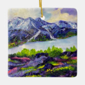 Alaskan Alpna Liebe Keramik Keramikornament (Vorderseite)