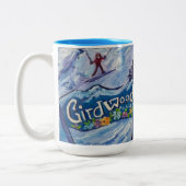 Alaskan Alyeska/Girdwood 15oz zweifarbige Tasse (Links)