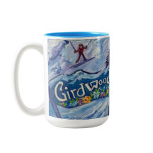 Alaskan Alyeska/Girdwood 15oz zweifarbige Tasse