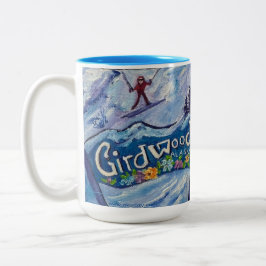 Alaskan Alyeska/Girdwood 15oz zweifarbige Tasse