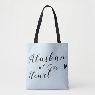Alaskan at Heart Grocertasche Tasche