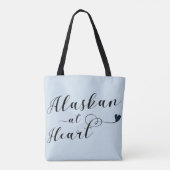 Alaskan at Heart Grocertasche Tasche (Rückseite)