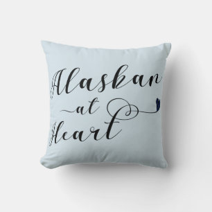 Alaskan at Heart Throw Cushion Kissen