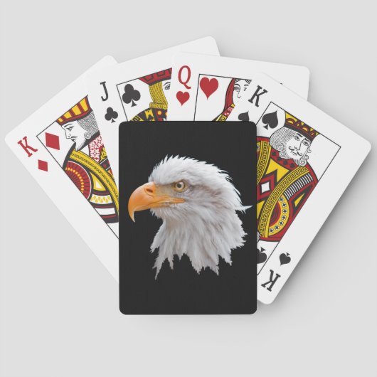 Alaskan Bald Eagle Spielkarten (Rückseite)