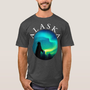 Alaskan Bear Animals Alaska Liebe Camping TShirt