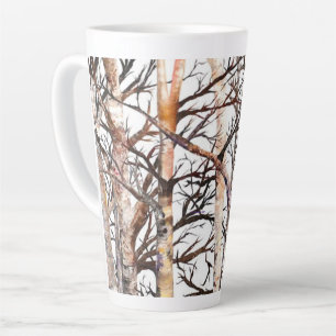 Alaskan Birch Trees 17oz Latte Tasse