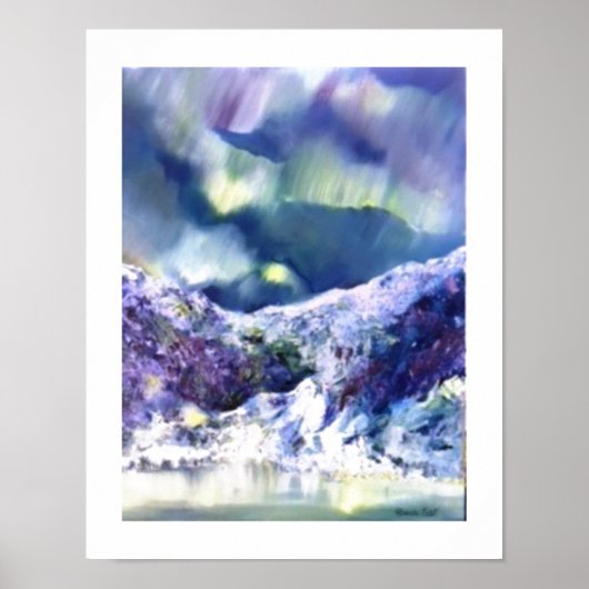 Alaskan Borealis Dance Poster (Vorne)