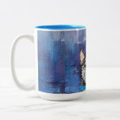 Alaskan Borealis Pup 15 oz Tasse (Links)