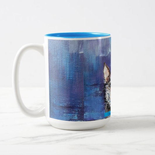 Alaskan Borealis Pup 15 oz Tasse (Links)