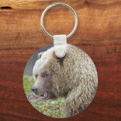 Alaskan Brown Bear Schlüsselanhänger (Vorderseite)