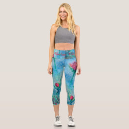 Alaskan Chick Capri Leggings