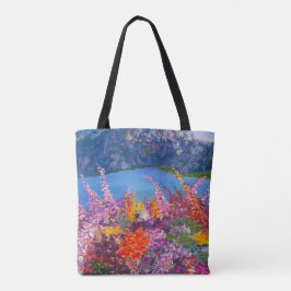 Alaskan Chick _ER fireweed back_Tote Bag Tasche