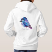 Alaskan Chick Hoodie Sweatshirt. (Rückseite)