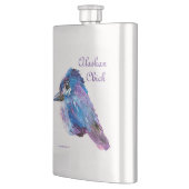 Alaskan Chick klassische Flasche Flachmann (Links)