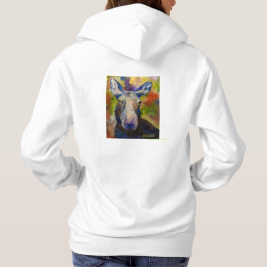 Alaskan Chick & Moosey Hoosey Sweatshirt (Rückseite)
