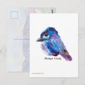 Alaskan Chick Postcard Postkarte (Vorne/Hinten)