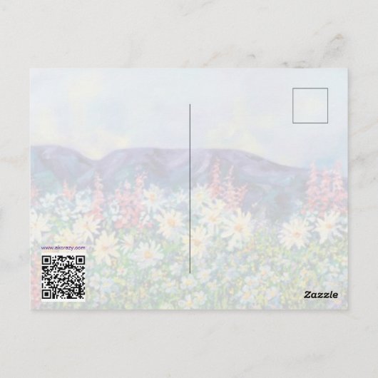 Alaskan Chick Postcard Postkarte (Rückseite)