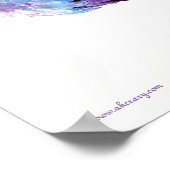 Alaskan Chick Poster auf Value matt (Ecke)