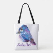 Alaskan Chick _Uncorked Sisters Tote Bag Tasche (Rückseite)