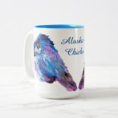 Alaskan Chicks 15oz. Tasse (Vorderseite Links)