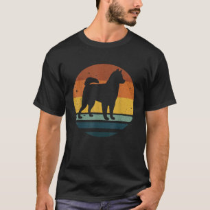 Alaskan Clover Kai Vintage Retro Hundemutter Vater T-Shirt