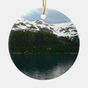 Alaskan Coast in Dusk Keramikornament