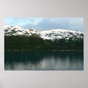 Alaskan Coast in Dusk Poster